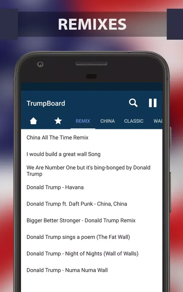تصاویر Donald Trump Soundboard