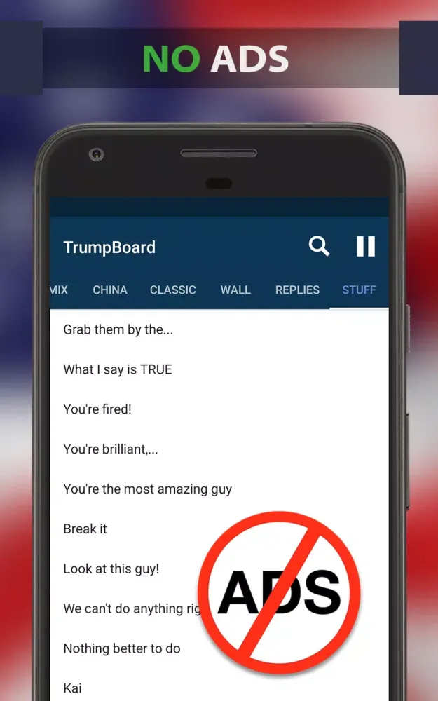 تصاویر Donald Trump Soundboard