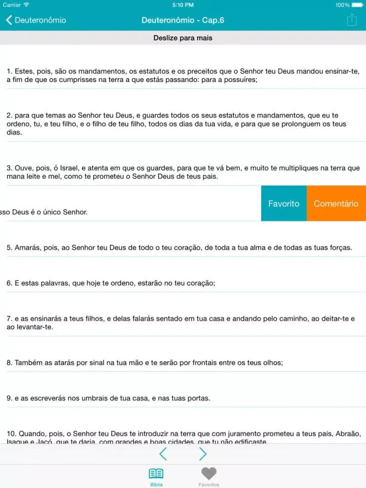 Capturas de pantalla de Biblia Sagrada Free iPad 