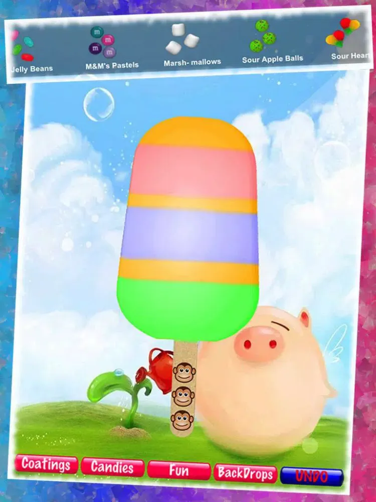 Ice Pops & Popsicles - Make & Decorate Yummy Frozen Treats iPad  스크린샷