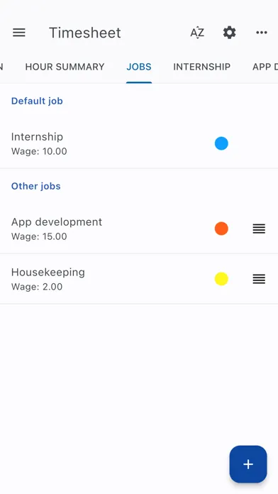 ภาพหน้าจอของ Timesheet - Access anywhere