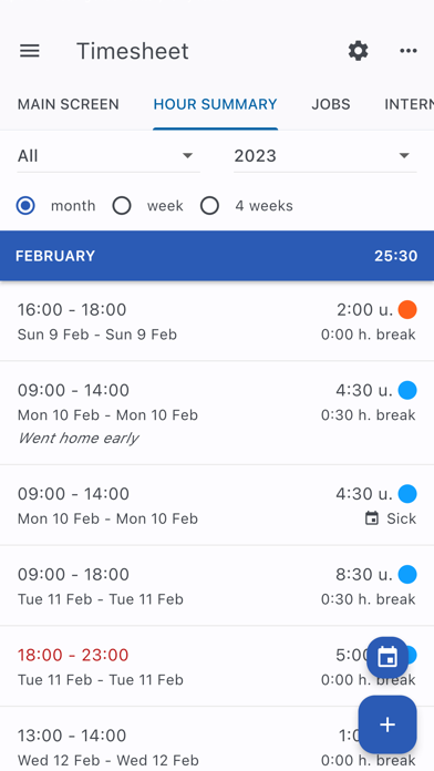 Timesheet - Access anywhere應用截圖