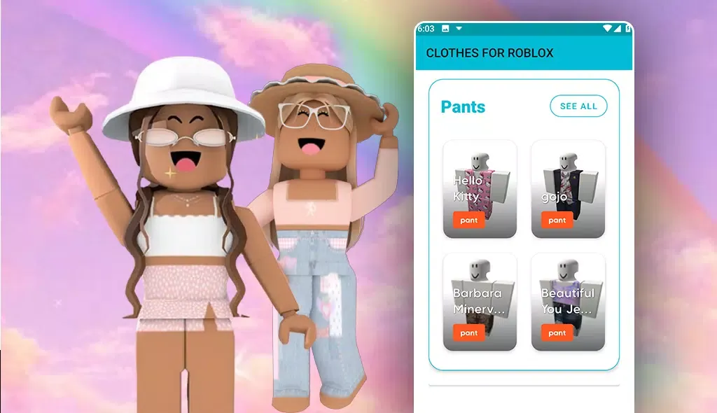 Clothes for Roblox outfits应用截图