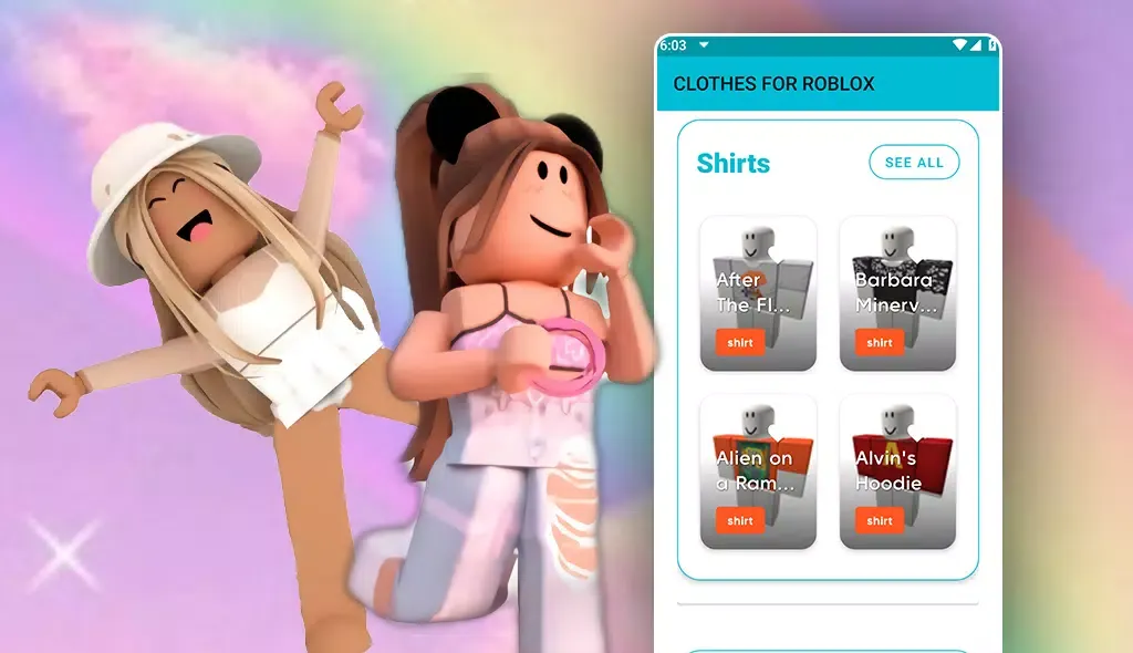 Clothes for Roblox outfits应用截图