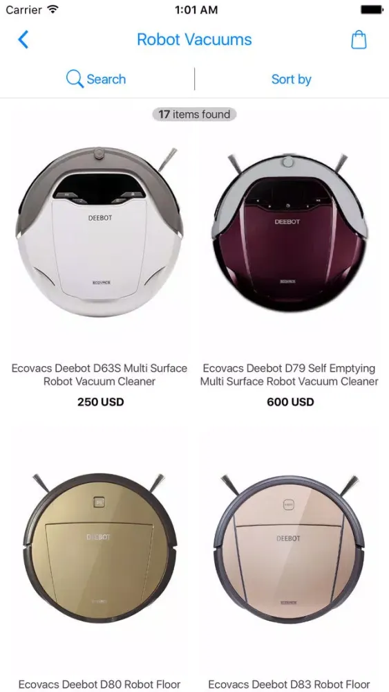 Robot Cleaner Store Screenshots