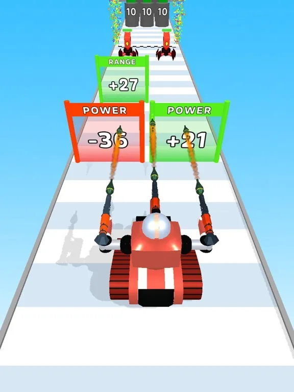 Captures d'écran de Robot Shooting Wars iPad 
