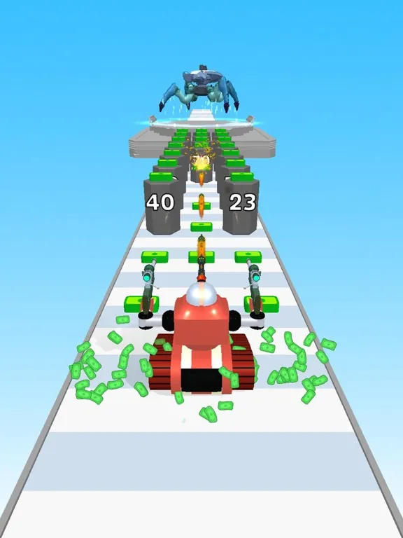 Captures d'écran de Robot Shooting Wars iPad 