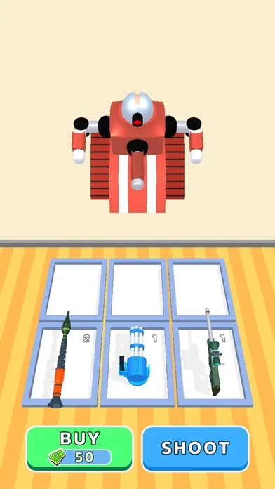 Captures d'écran de Robot Shooting Wars