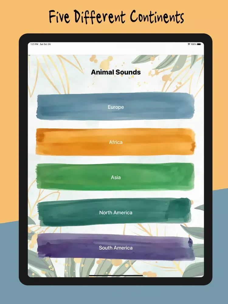 Animal Sounds - Nature Calls iPad 应用截图
