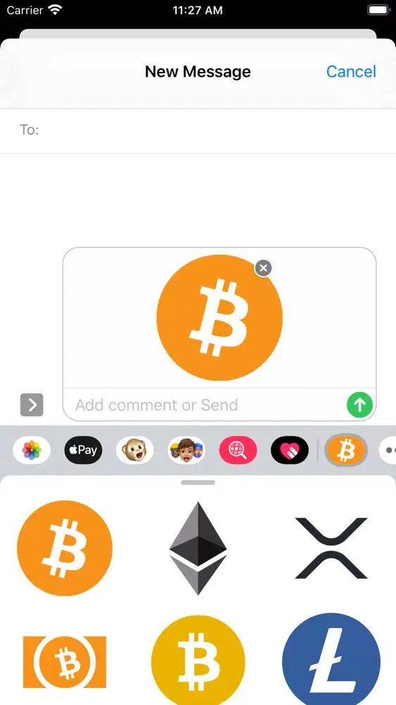 Capturas de pantalla de Crypto Sticker Collection