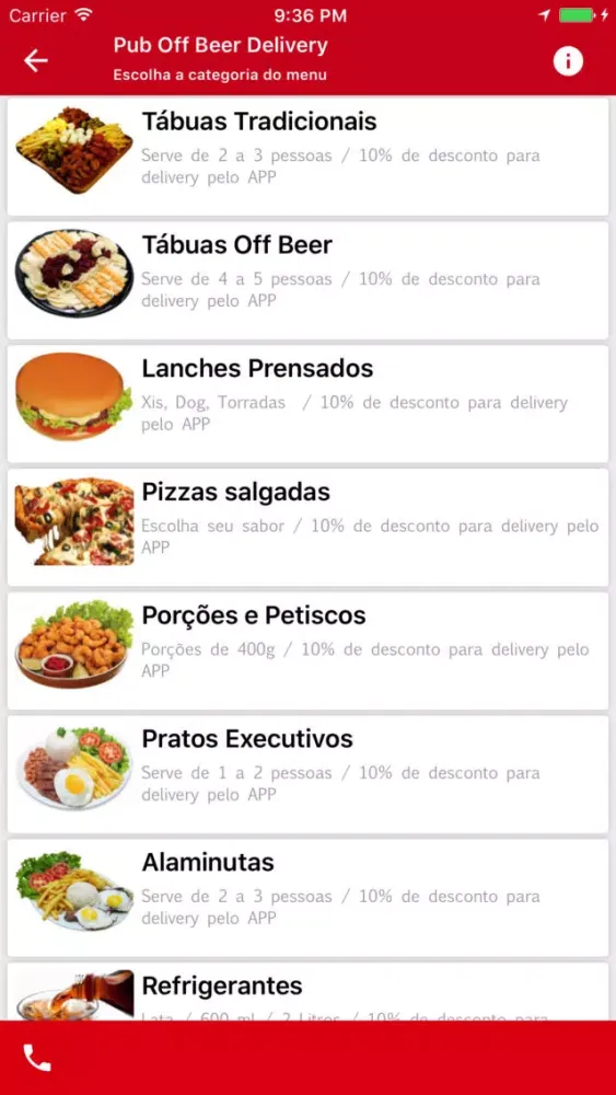 Torres Food Screenshots
