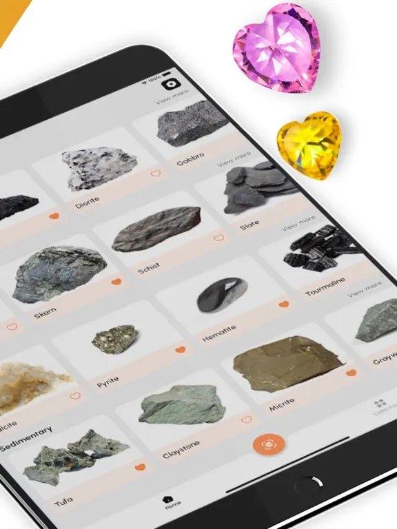 Rock Identifier, Dimond Finder iPad 应用截图