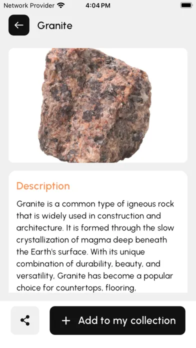 Rock Identifier, Dimond Finder应用截图