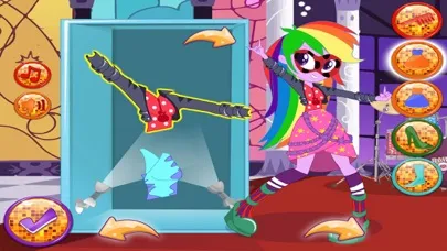 ภาพหน้าจอของ Fashion girls mlp with ladybug