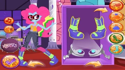 ภาพหน้าจอของ Fashion girls mlp with ladybug