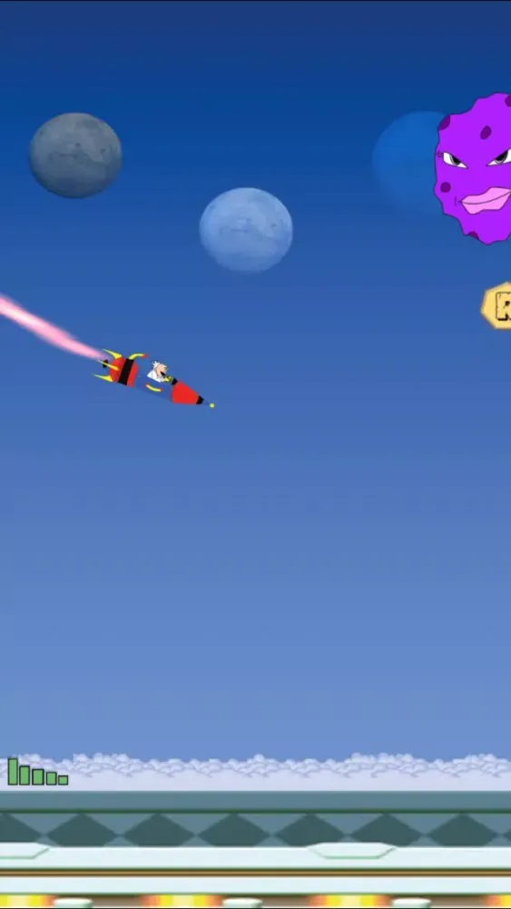 Captures d'écran de RocketMan Earth