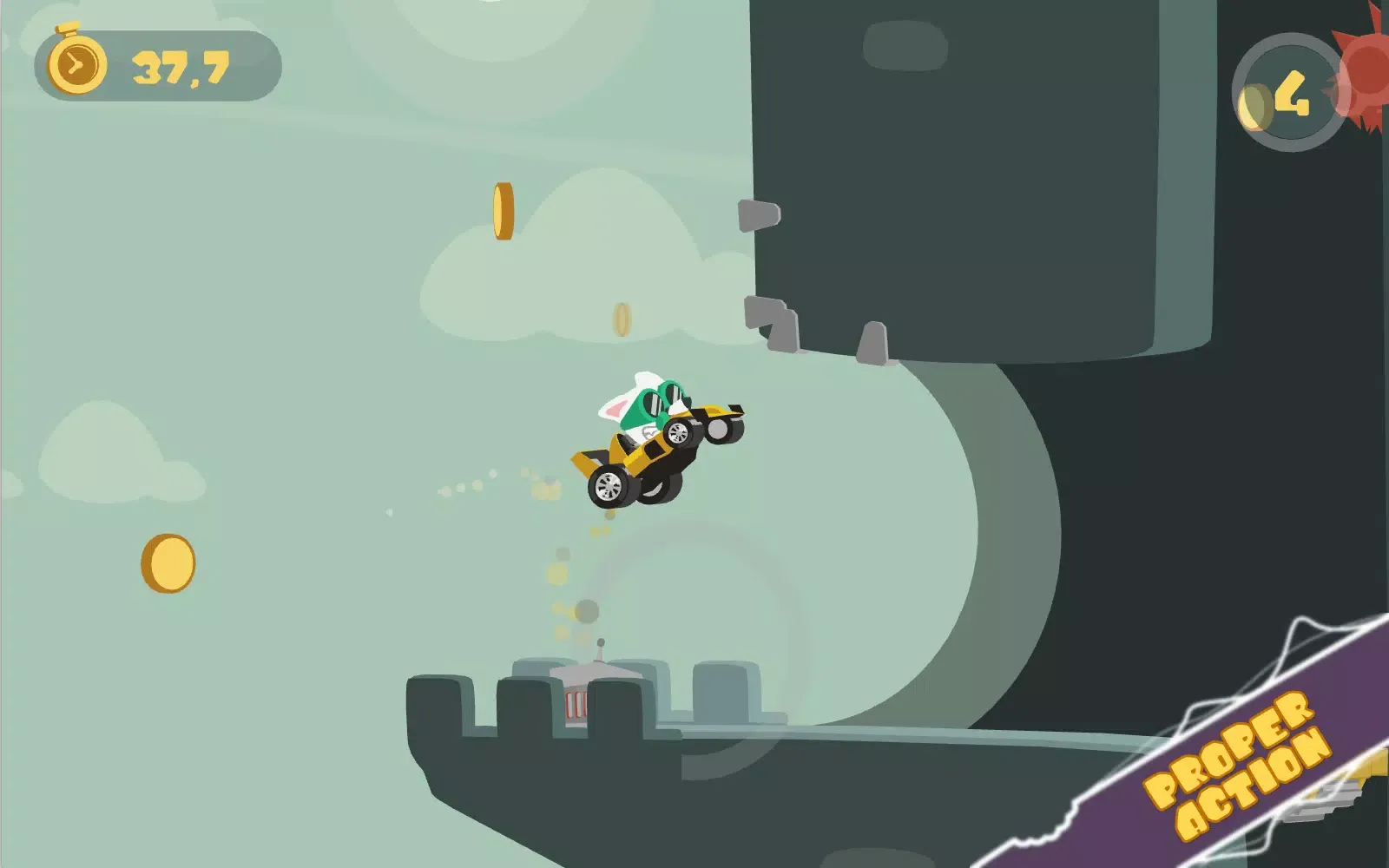Tangkapan skrin Funky Karts