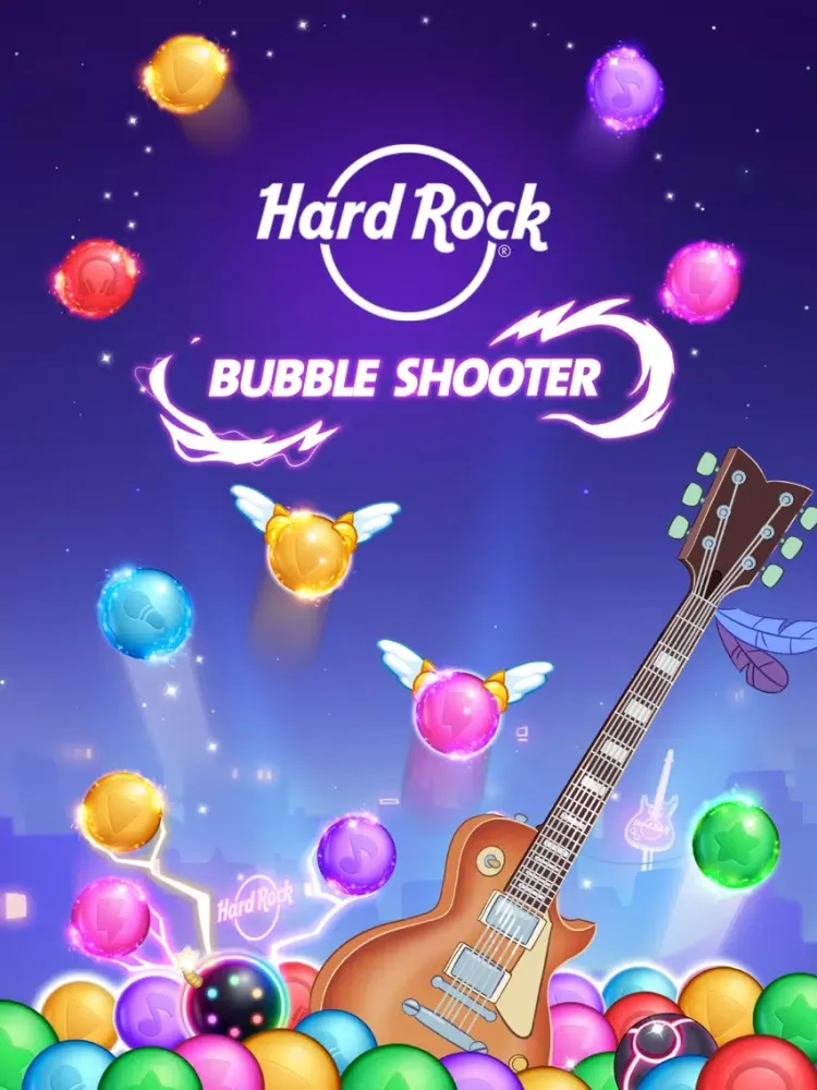تصاویر Hard Rock Bubble Shooter iPad 