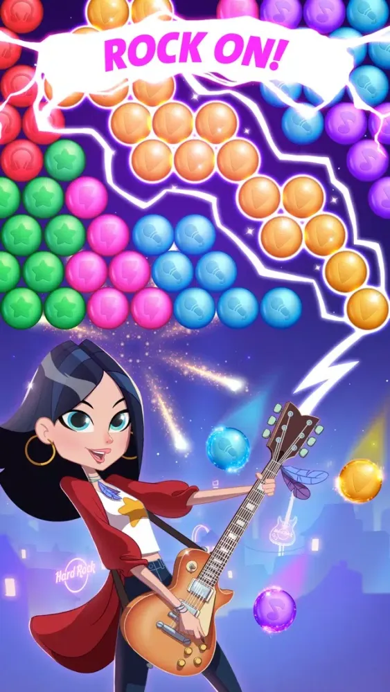 تصاویر Hard Rock Bubble Shooter