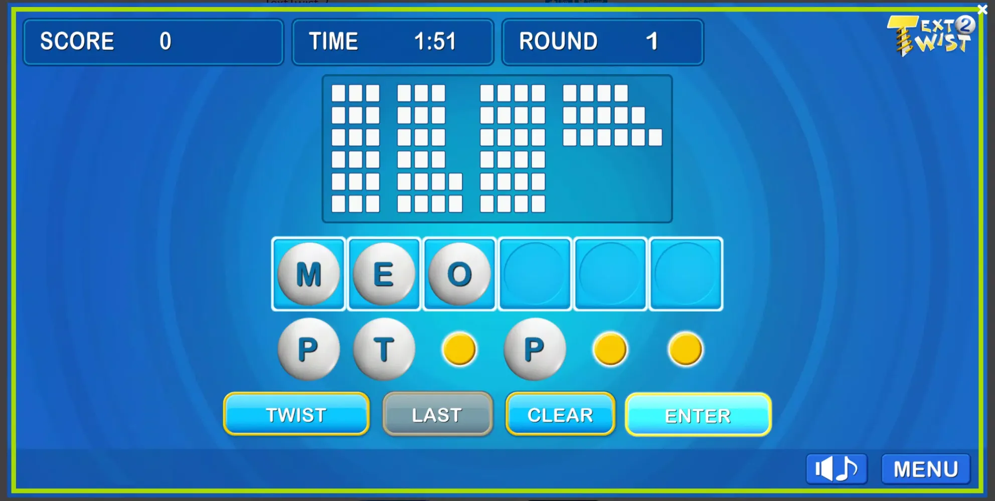 Text twist classic words سکرین شاٹس