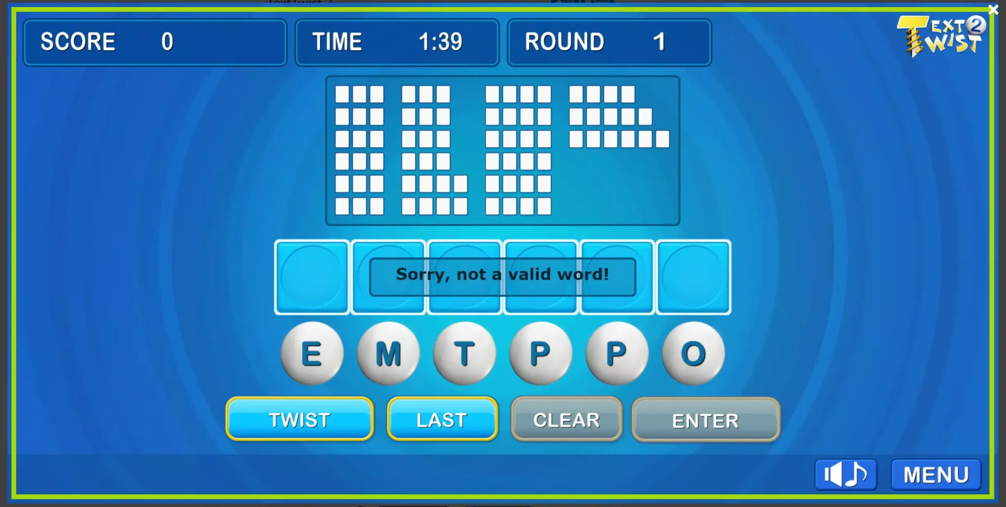 Text twist classic words سکرین شاٹس