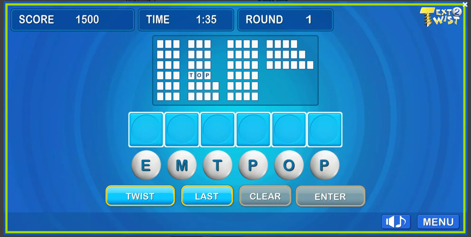 Text twist classic words سکرین شاٹس