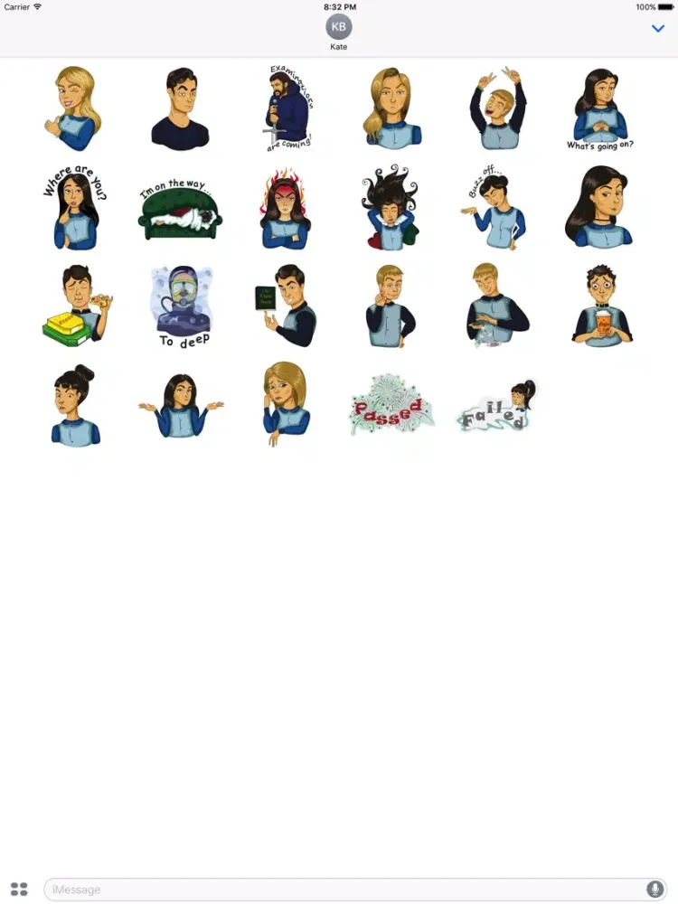 Скриншоты STUDENTS iPad 