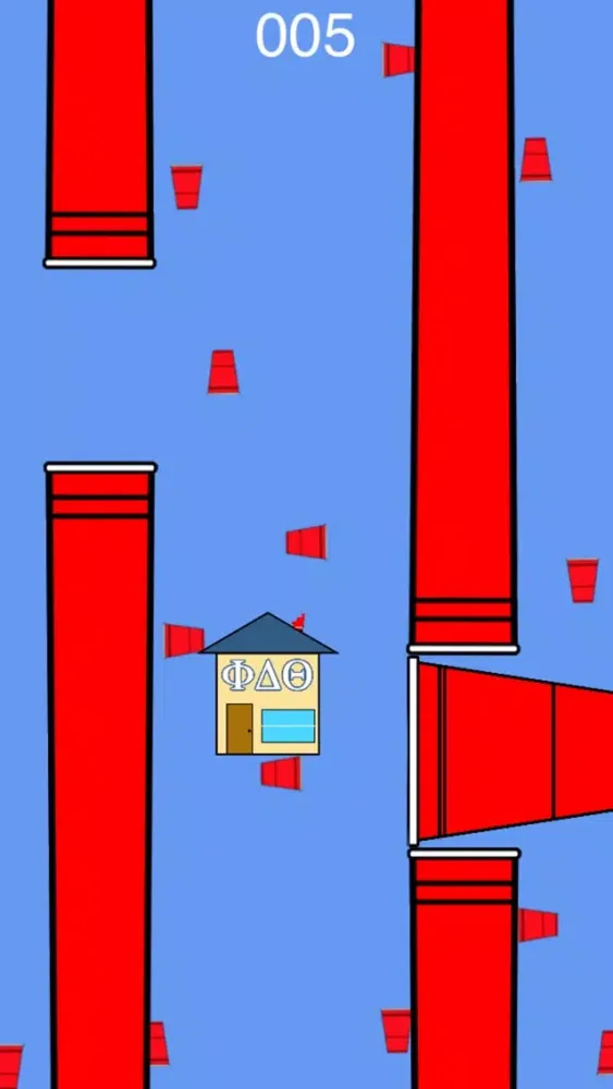 ภาพหน้าจอของ Fratty Bird - The Game