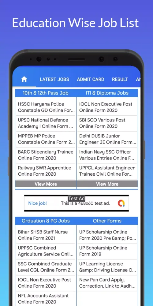 Rojgar Ujala : Sarkari Exam, S Screenshots