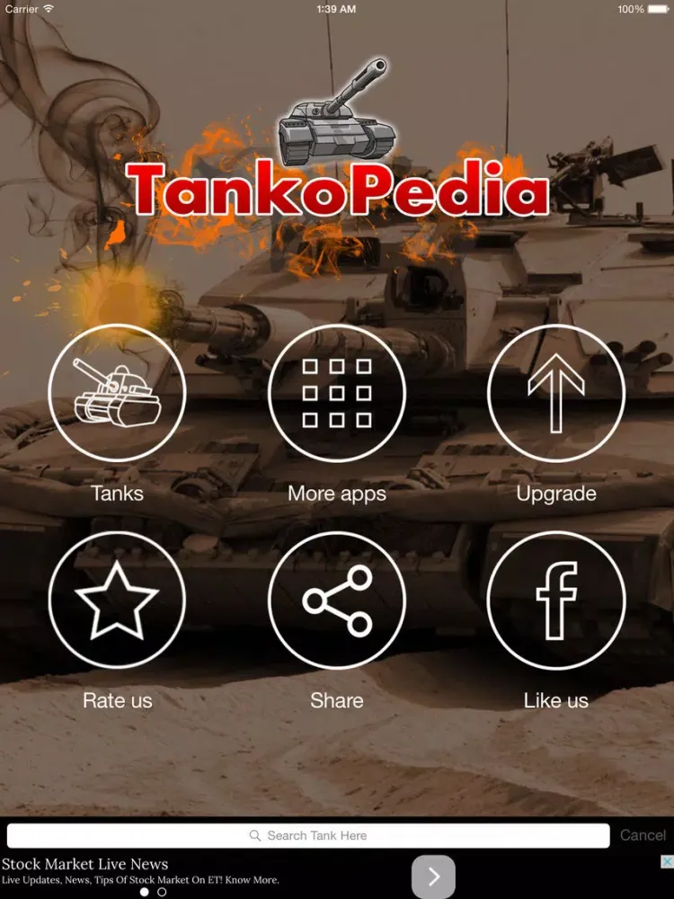 TankoPedia iPad  স্ক্রিনশট