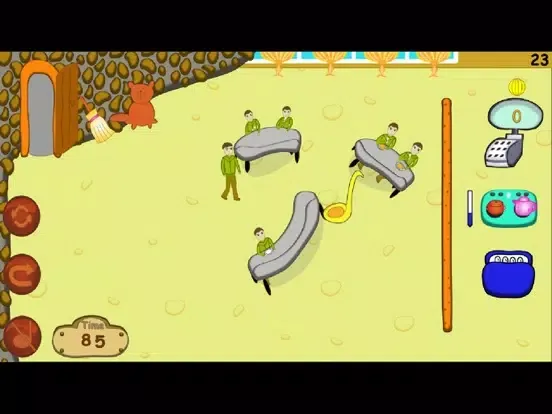 Screenshot di Cafe role game iPad 