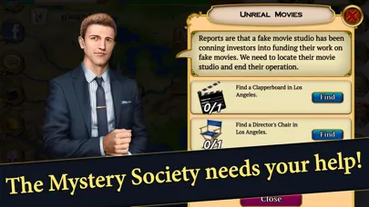 Hidden Objects Mystery Society Screenshots