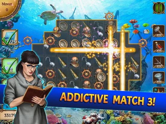 تصاویر Treasure Match 3: Mystery Game iPad 