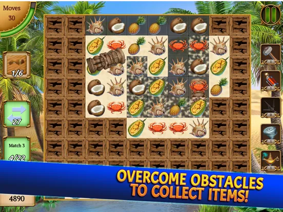 تصاویر Treasure Match 3: Mystery Game iPad 
