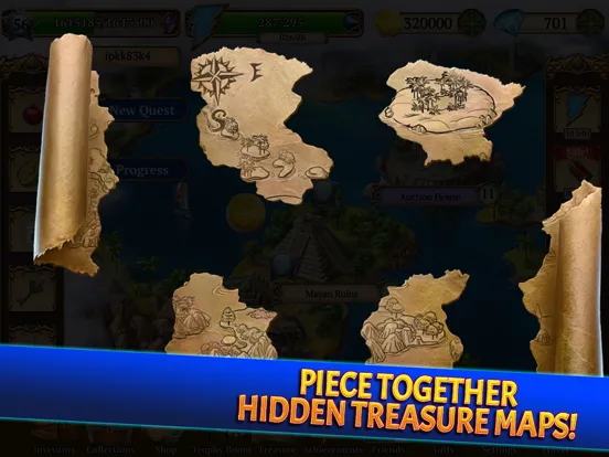 تصاویر Treasure Match 3: Mystery Game iPad 