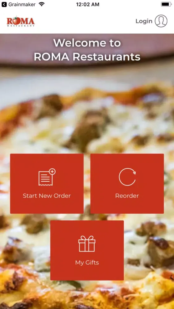 ROMA Restaurants应用截图