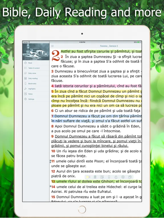 Biblia Cornilescu - Română iPad Screenshots