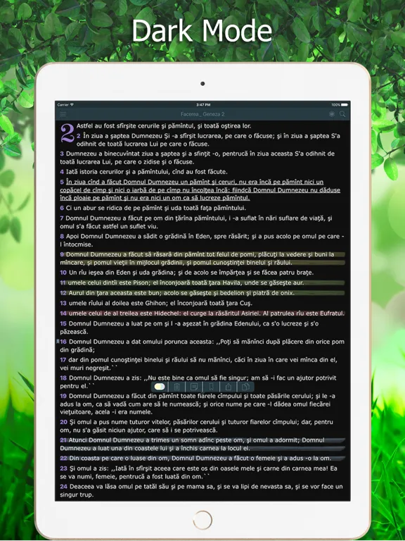 Biblia Cornilescu - Română iPad Screenshots