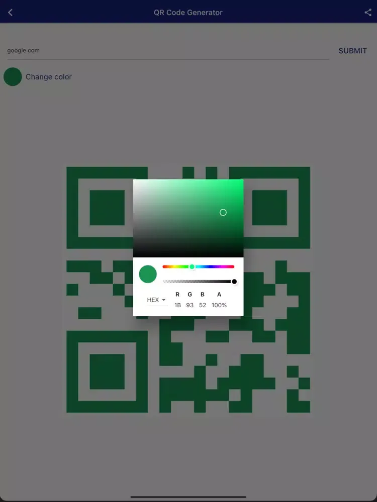 صور QR Code Scan And Generate iPad 