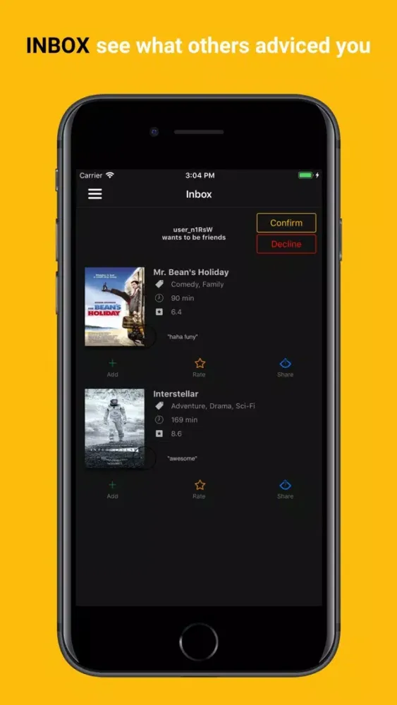 FriendFlix Screenshots