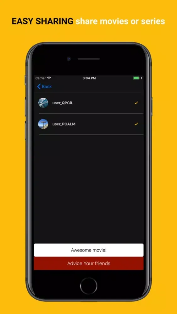 FriendFlix Screenshots