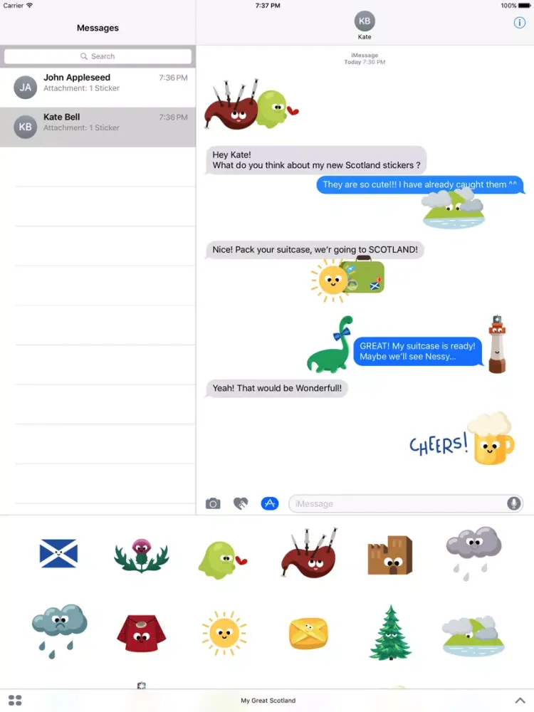 My Great Scotland iPad  Ekran Görüntüleri