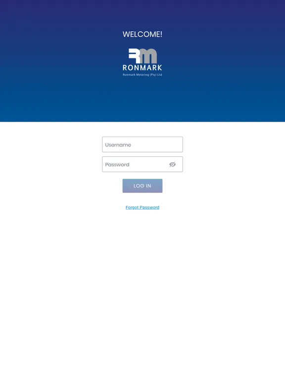 Zrzuty ekranu Ronmark Metering iPad 