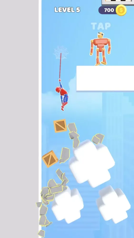 Miami Rope Hero Swing Screenshots