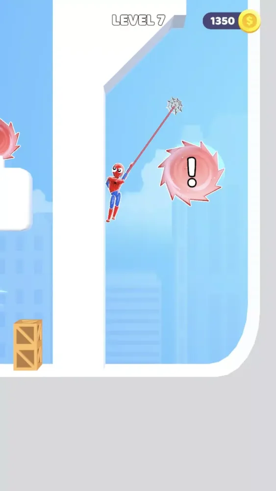 Miami Rope Hero Swing Screenshots
