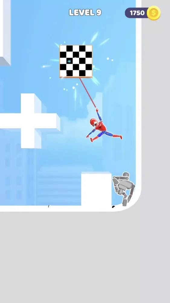 Miami Rope Hero Swing Screenshots