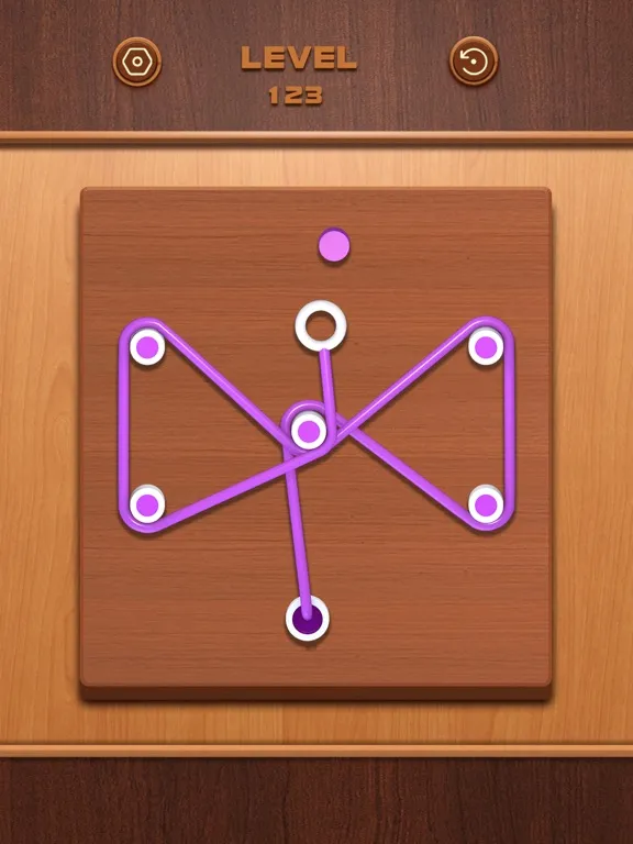 ภาพหน้าจอของ Rope Puzzle: Puppy Town iPad 