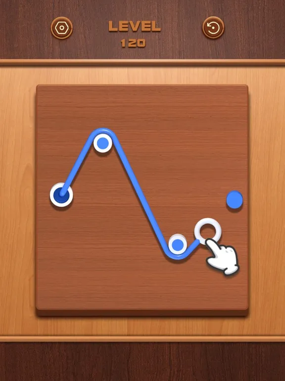 ภาพหน้าจอของ Rope Puzzle: Puppy Town iPad 