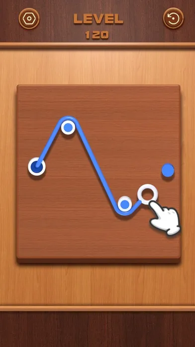 ภาพหน้าจอของ Rope Puzzle: Puppy Town