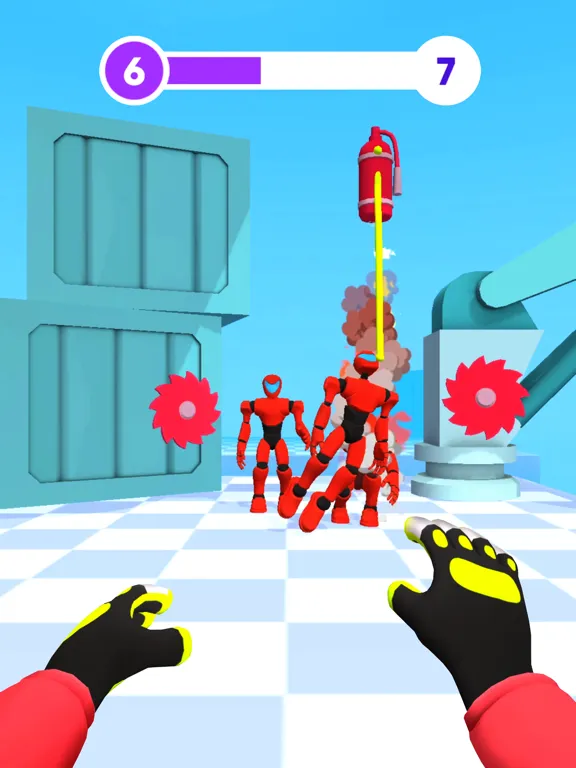 Capturas de pantalla de Ropy Hero 3D: Super Action iPad 